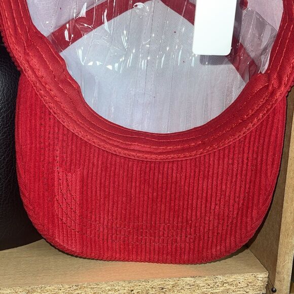 NWT MERRY CHRISTMAS YA FILTHY ANIMAL Trucker  Hat Strap Corduroy Home Alone - Picture 12 of 14